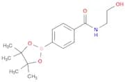 4-(2-Hydroxyethylcarbamoyl)phenylboronic acid, pinacol ester
