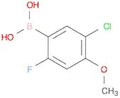 (5-Chloro-2-fluoro-4-methoxyphenyl)boronic acid