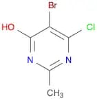 5-Bromo-6-chloro-2-methylpyrimidin-4-ol