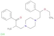 3-[4-(2-ethoxy-2-phenylethyl)piperazin-1-yl]-2-methyl-1-phenylpropan-1-one dihydrochloride