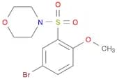 4-(5-Bromo-2-methoxyphenylsulfonyl)morpholine