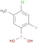 (4-Chloro-2-fluoro-5-methylphenyl)boronic acid
