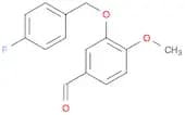3-[(4-Fluorophenyl)methoxy]-4-methoxybenzaldehyde