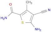 5-Amino-4-cyano-3-methylthiophene-2-carboxamide