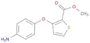 methyl 3-(4-aminophenoxy)-2-thiophene carboxylate