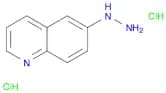 6-Hydrazino-quinolinium, chloride