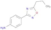 4-(5-Propyl-1,2,4-oxadiazol-3-yl)aniline
