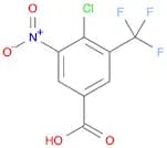 4-Chloro-3-nitro-5-(trifluoromethyl)benzoic acid