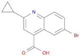 6-Bromo-2-Cyclopropylquinoline-4-Carboxylic Acid