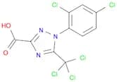 1-(2,4-Dichlorophenyl)-5-(trichloromethyl)-1H-1,2,4-triazole-3-carboxylic acid