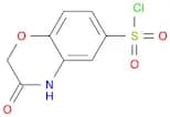 3,4-Dihydro-3-oxo-2H-1,4-benzoxazine-6-sulphonyl chloride