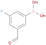 3-Fluoro-5-formylphenylboronic acid