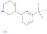 2-(3-(Trifluoromethyl)phenyl)morpholine hydrochloride