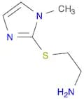 2-((1-Methyl-1H-imidazol-2-yl)thio)ethanamine