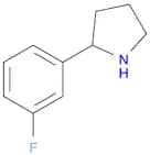 2-(3-fluorophenyl)pyrrolidine