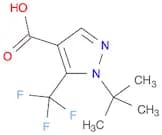 1-(tert-Butyl)-5-(trifluoromethyl)-1H-pyrazole-4-carboxylic acid