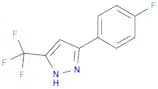 1H-Pyrazole, 3-(4-fluorophenyl)-5-(trifluoromethyl)-