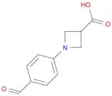 1-(4-Formylphenyl)azetidine-3-carboxylic acid
