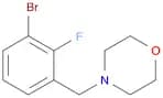 1-Bromo-2-fluoro-3-(morpholinomethyl)benzene