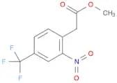 Methyl 2-(2-nitro-4-(trifluoromethyl)phenyl)acetate