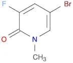 5-Bromo-3-fluoro-1-methylpyridin-2(1H)-one