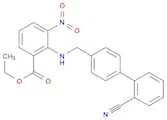 Ethyl-2-[[(2'-cyanobiphenyl-4-yl)methyl]amino]-3-nitrobenzoate