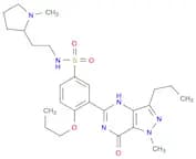 3-(1-Methyl-7-oxo-3-propyl-6,7-dihydro-1H-pyrazolo[4,3-d]pyrimidin-5-yl)-N-(2-(1-methylpyrrolidin-…