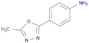 4-(5-Methyl-1,3,4-oxadiazol-2-yl)aniline