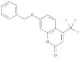 2H-1-Benzopyran-2-one, 7-(phenylmethoxy)-4-(trifluoromethyl)-