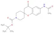 6-Acetylamino-4-oxo-2-spiro(N-Boc-piperidine-4-yl)-benzopyran