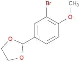 1-Bromo-5-(1,3-dioxolan-2-yl)-2-methoxybenzene