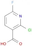 2-Chloro-6-fluoronicotinic acid