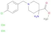 Methyl 4-amino-1-(4-chlorobenzyl)piperidine-4-carboxylate DiHCl