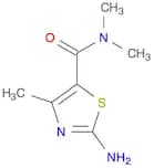 2-amino-N,N,4-trimethyl-1,3-thiazole-5-carboxamide