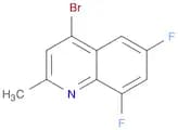 4-Bromo-6,8-difluoro-2-methylquinoline