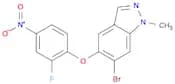 6-Bromo-5-(2-fluoro-4-nitrophenoxy)-1-methyl-1H-indazole