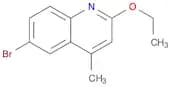6-Bromo-2-ethoxy-4-methylquinoline