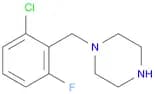1-[(2-Chloro-6-fluorophenyl)methyl]piperazine