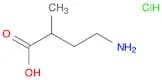 4-Amino-2-methylbutanoic acid hydrochloride