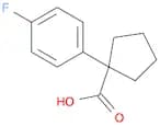 1-(4-Fluorophenyl)cyclopentanecarboxylic acid