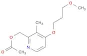 (4-(3-Methoxypropoxy)-3-methylpyridin-2-yl)methyl acetate