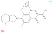 Moxifloxacin, Hydrochloride Monohydrate