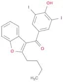 2-n-Butyl-3-(3,5-diiodo-4-hydroxy benzoyl) benzofuran