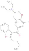 {2-[4-(2-butyl-1-benzofuran-3-carbonyl)-2,6-diiodophenoxy]ethyl}diethylamine
