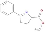 2H-Pyrrole-2-carboxylic acid, 3,4-dihydro-5-phenyl-, methyl ester