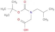 2-([(tert-Butoxy)carbonyl](2-methylpropyl)amino)acetic acid