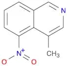 Isoquinoline,4-methyl-5-nitro-