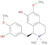 Isoquinolinium,1,2,3,4-tetrahydro-7-hydroxy-1-[(3-hydroxy-4-methoxyphenyl)methyl]-6-methoxy-2,2-di…