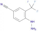 4-Cyano-2-(trifluoromethyl)phenylhydrazine