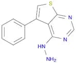 4-Hydrazinyl-5-phenylthieno[2,3-d]pyrimidine